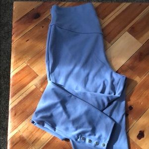 Denim colored stretchy pants